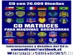 Matrices Para Bordado - Cd Con 20.000 Diseños